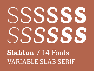 Slabton Font Family