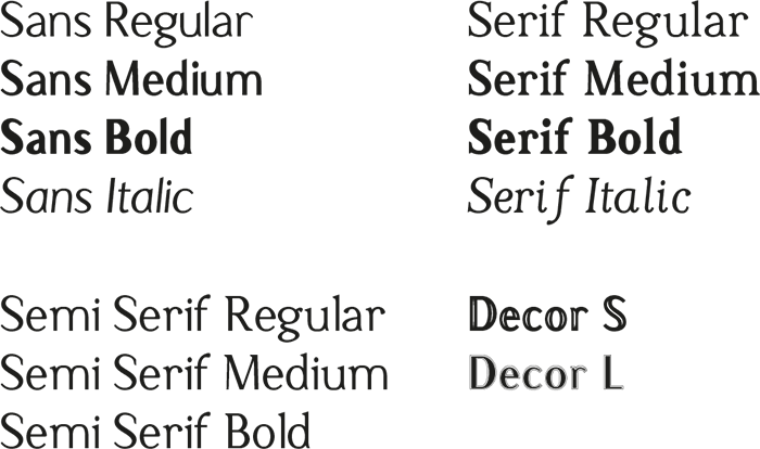 Dueblo Fonts Overview